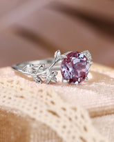 ELARA Nature Inspired Alexandrite Engagement Ring
